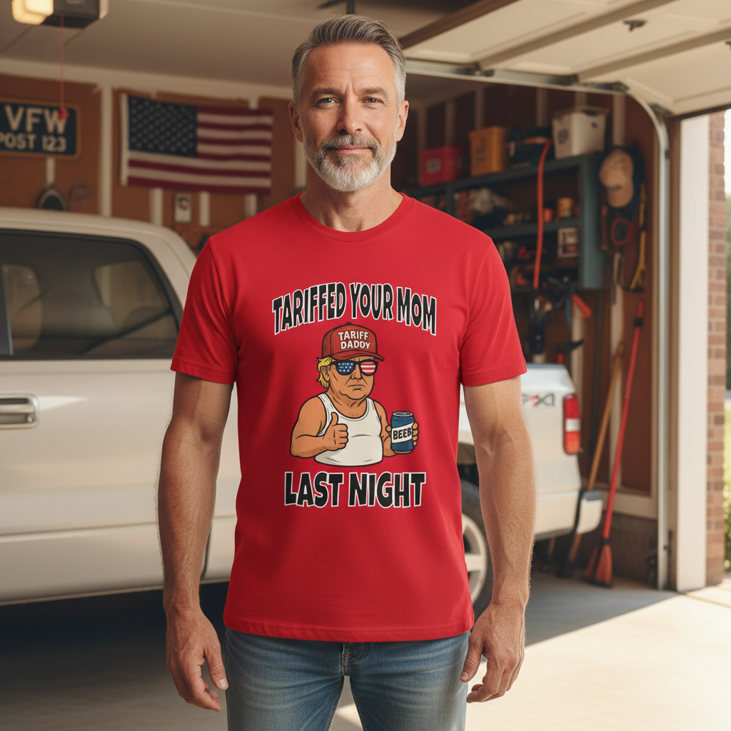 Donald Trump Tariff Daddy T-Shirt – Bold Statement Tee